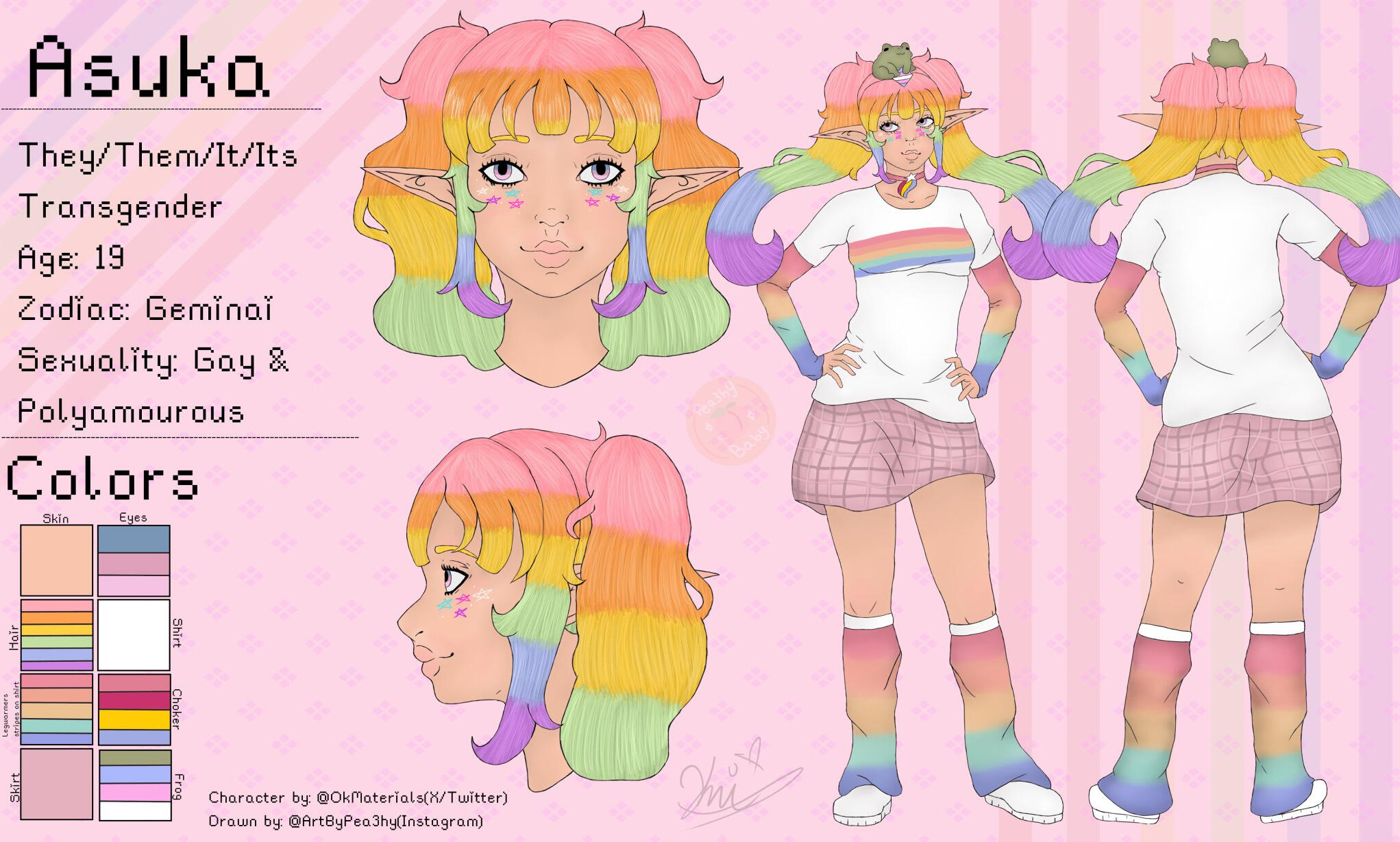 OC REFERENCE SHEET🌈 OC REFERENCE SHEET🌈